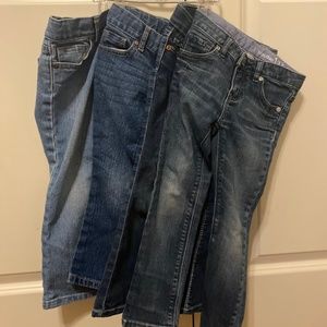 Girls 4/4T Jeans (4 pairs)